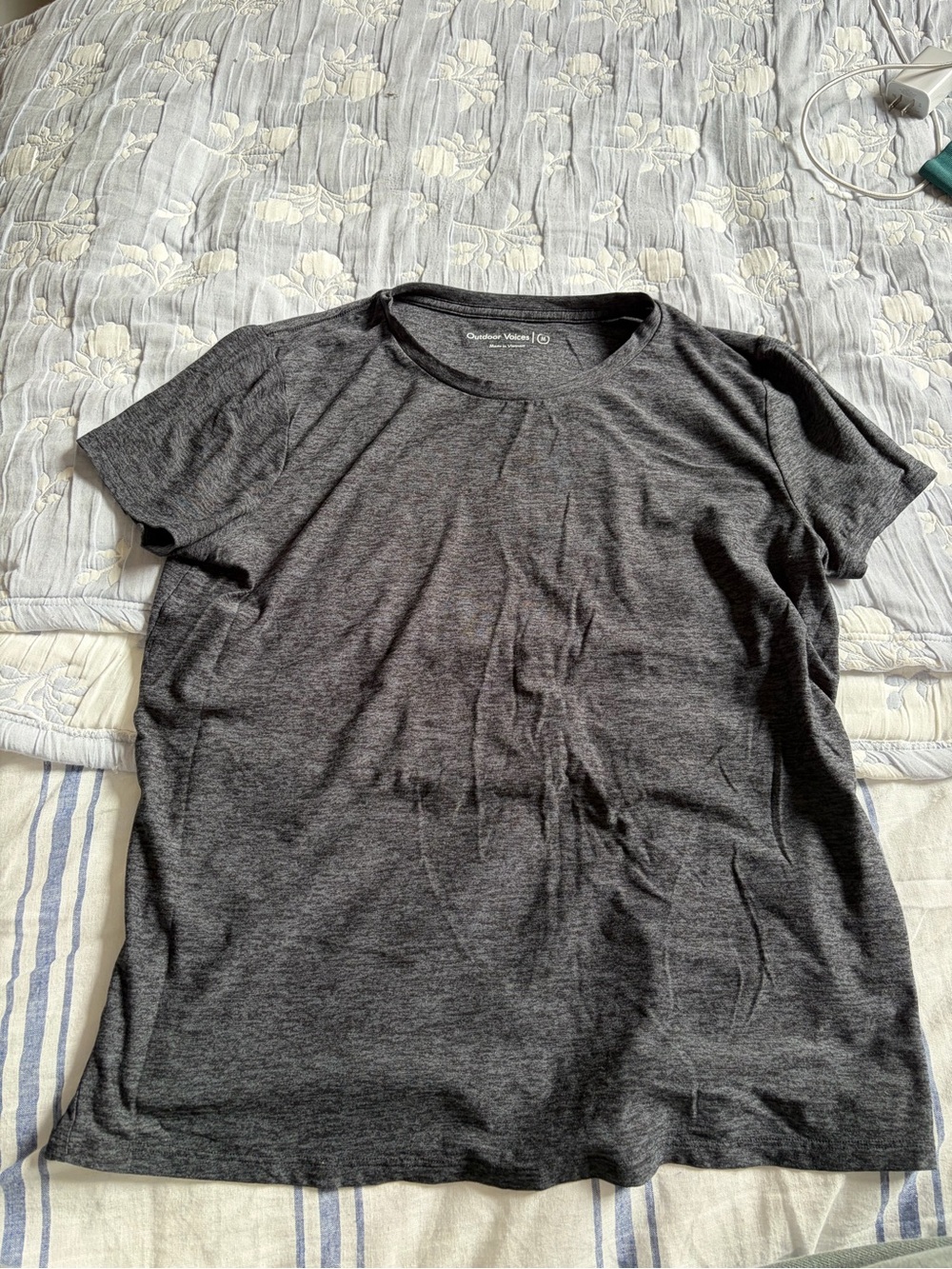 Outdoor voices grey top